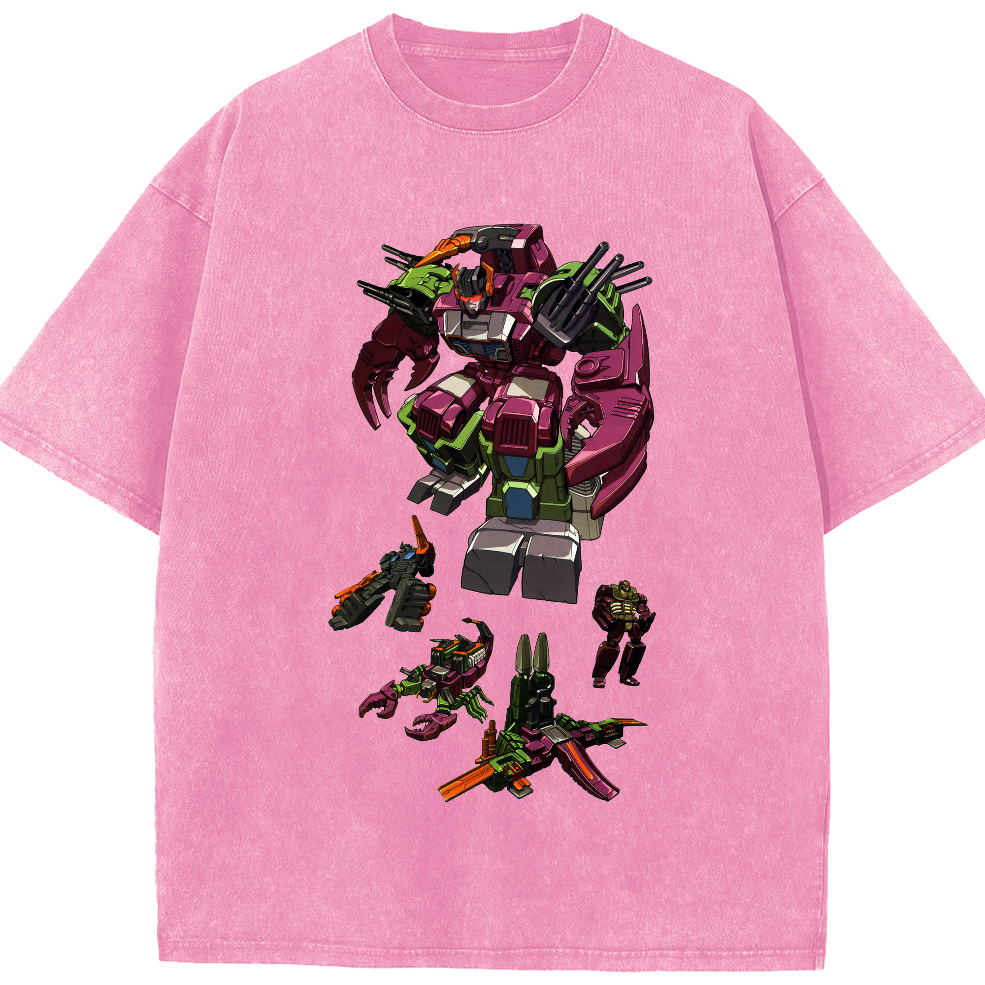 （画像用）  綿100% ヴィンテージ風 半袖Tシャツ（フロントプリント）